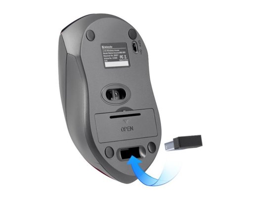 Мышь беспроводная Defender Accura MM-965 красный